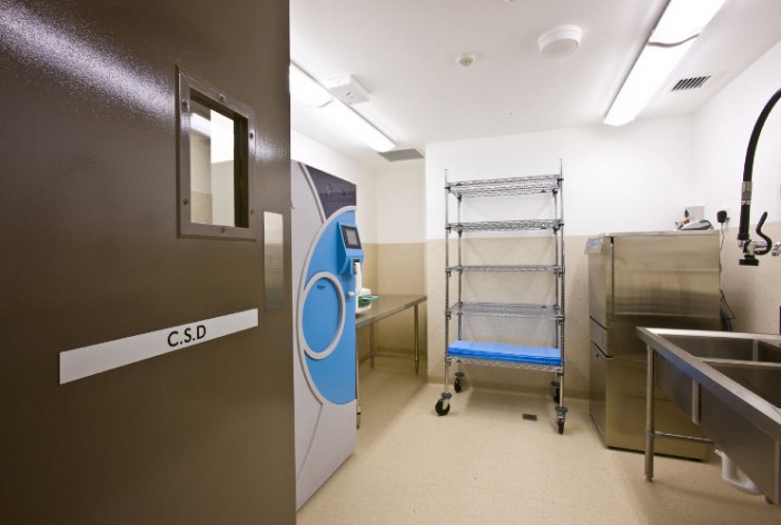 medical sterilization room